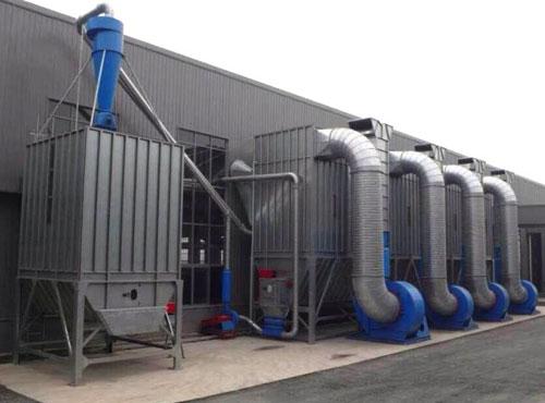 木工家具厂布袋除尘器